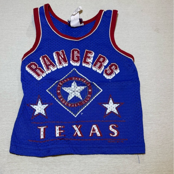 Blue Texas Rangers Tank Top - Picture 1 of 4